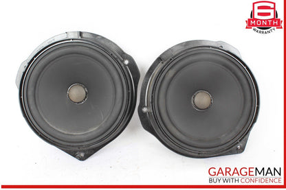 08-18 Mercedes W204 C350 Front Left & Right Door Audio Speaker Set of 2 Pc OEM