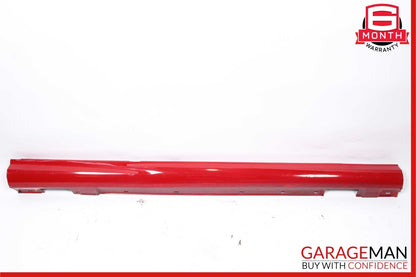 08-14 Mercedes W204 C300 C350 Sport Right Rocker Panel Side Skirt Opal Red