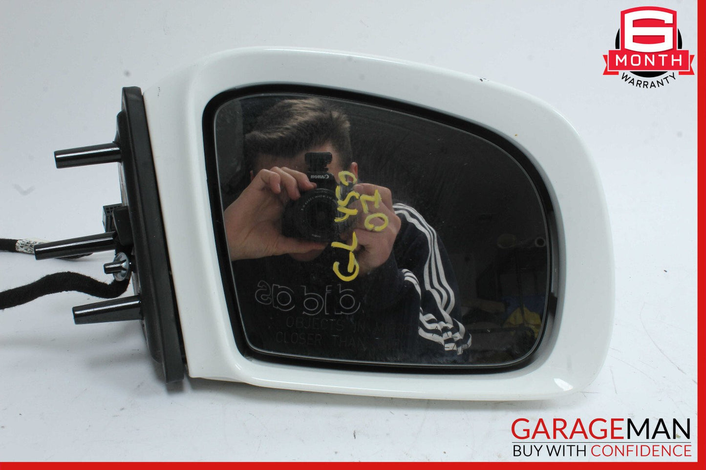 07-08 Mercedes X164 GL450 Front Right Side Mirror Door Rear View White OEM