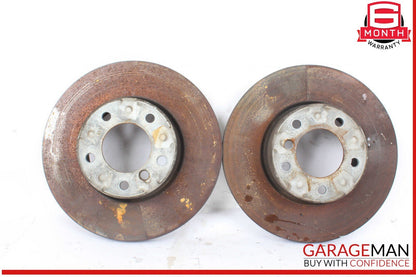 12-15 BMW X1 Front Left and Right Side Brake Disc Rotor Rotors Set of 2 OEM