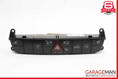 06-12 Mercedes X164 GL450 GL550 Hazard Light Control Switch Panel Module Unit