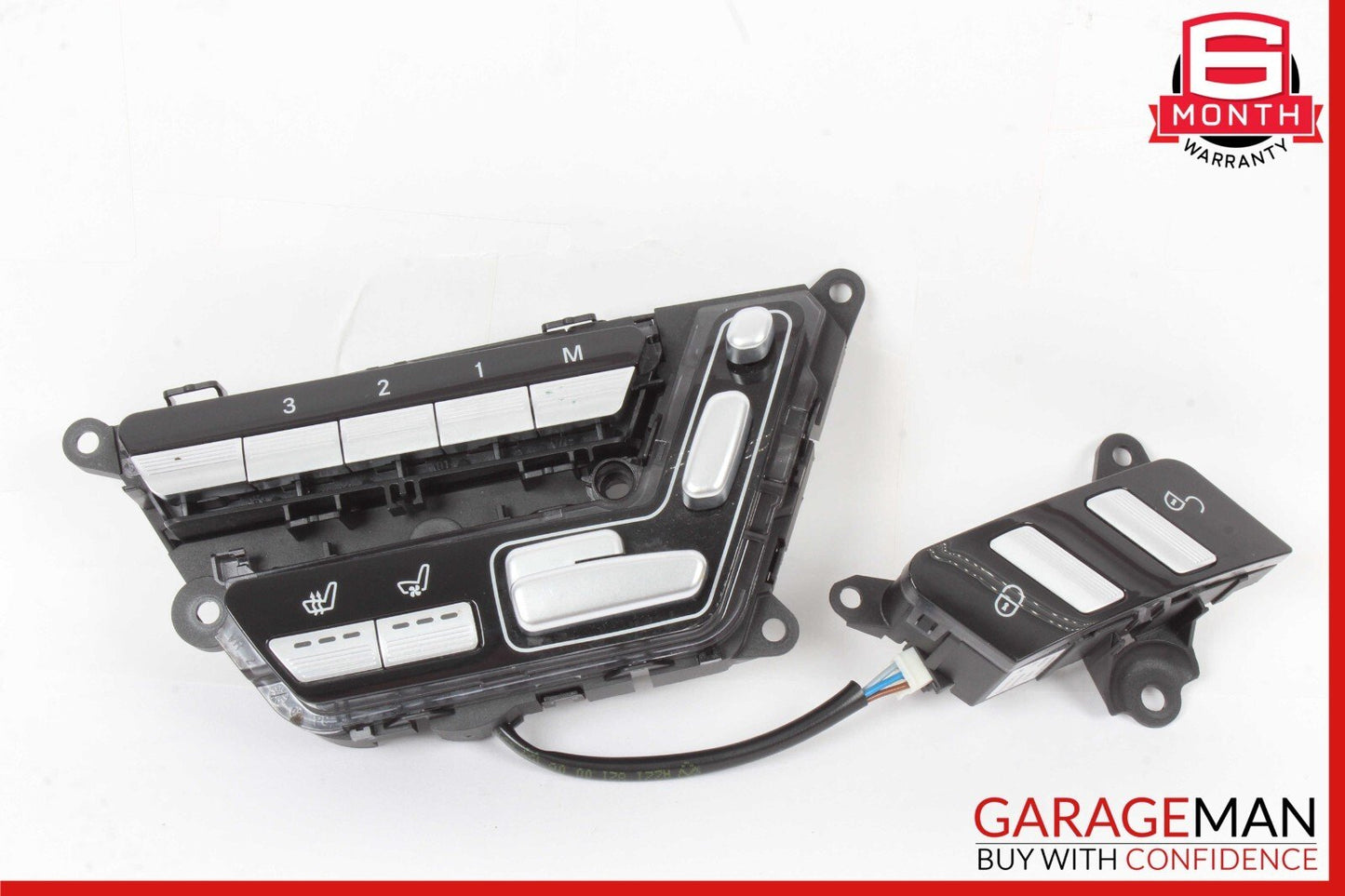 07-14 Mercedes W221 S550 S63 Front Right Side Seat Control Switch 2218709358 OEM
