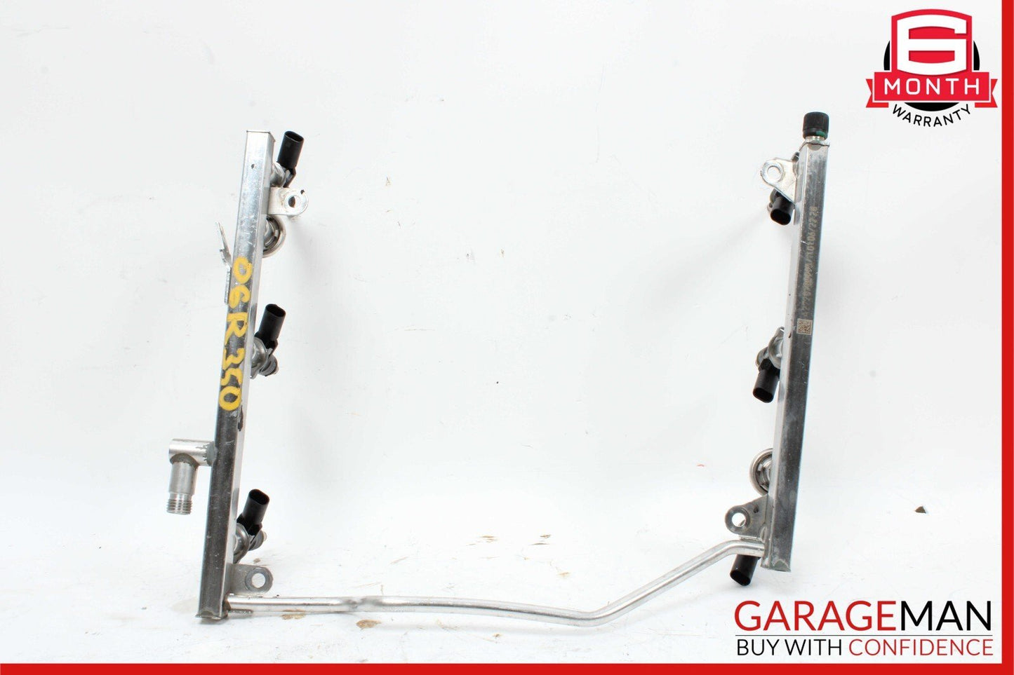 05-12 Mercedes W251 R350 E350 C300 C350 Fuel Injector Rail w/ Fuel Injectors OEM