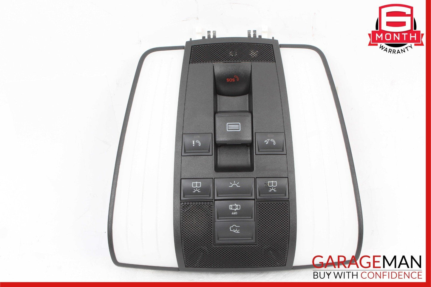 10-18 Mercedes W212 E63 AMG E550 Overhead Dome Light Lamp Black 2129009512 OEM