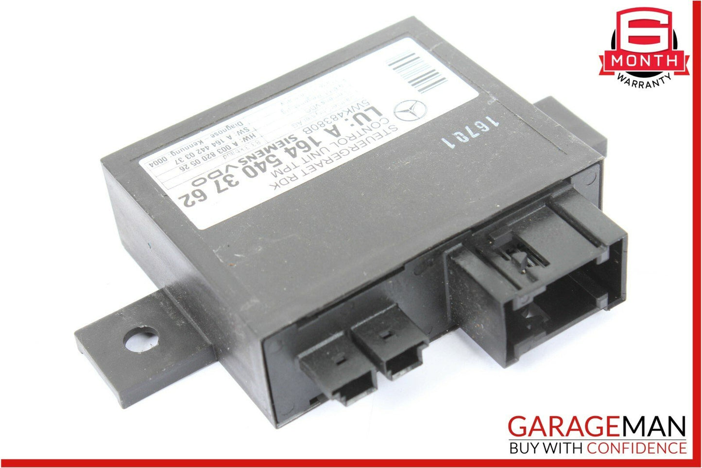 06-09 Mercedes X164 GL450 ML350 Tire Pressure Control Module 1645403762 OEM