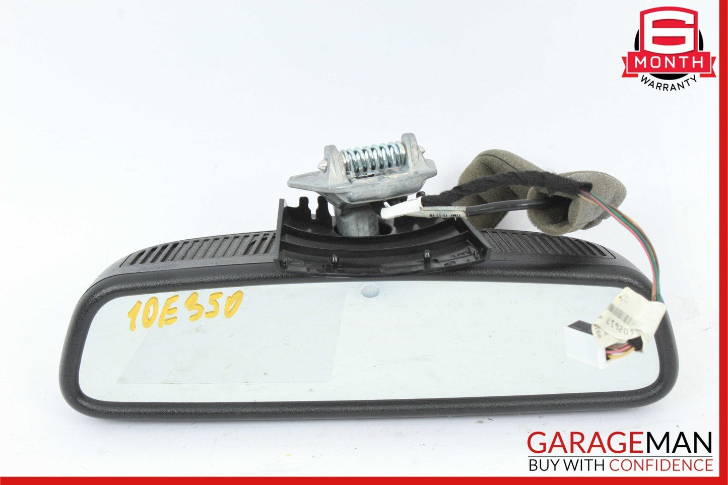 10-16 Mercedes W204 C250 E400 E550 Interior Top Upper Rear View Mirror Black