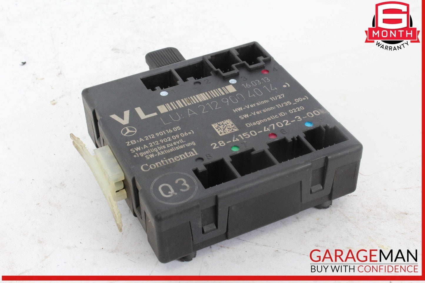 08-18 Mercedes W204 C350 C300 CLS550 Front Left Side Door Control Module OEM