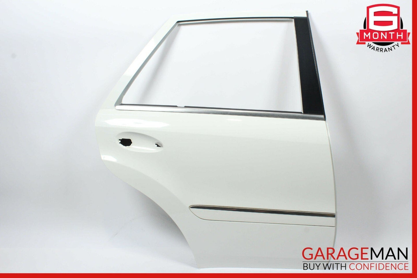 06-12 Mercedes ML350 ML500 GL550 Rear Right Side Exterior Door Shell White OEM