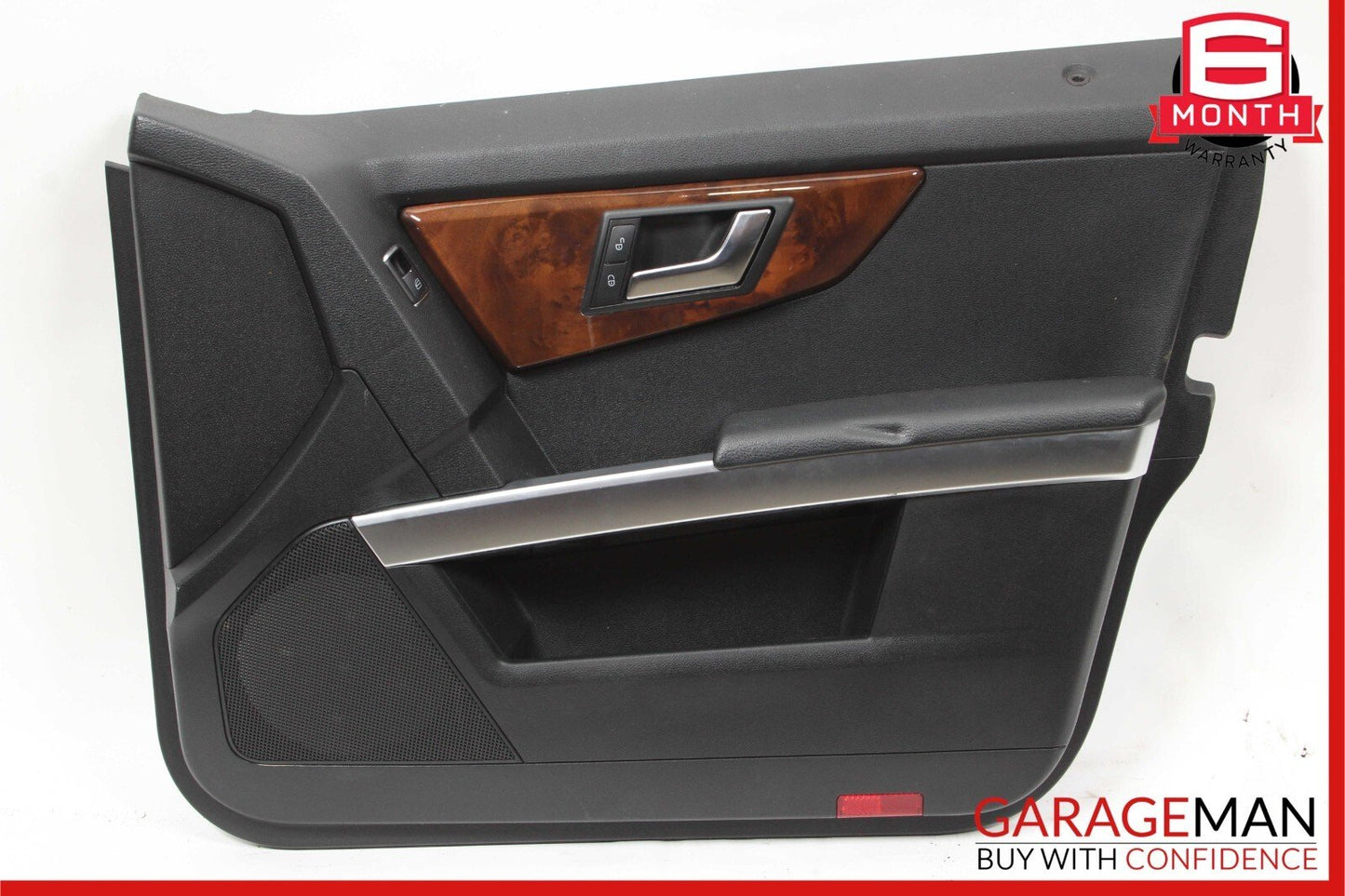 10-15 Mercedes X204 GLK350 Front Right Side Interior Door Panel Assembly Black