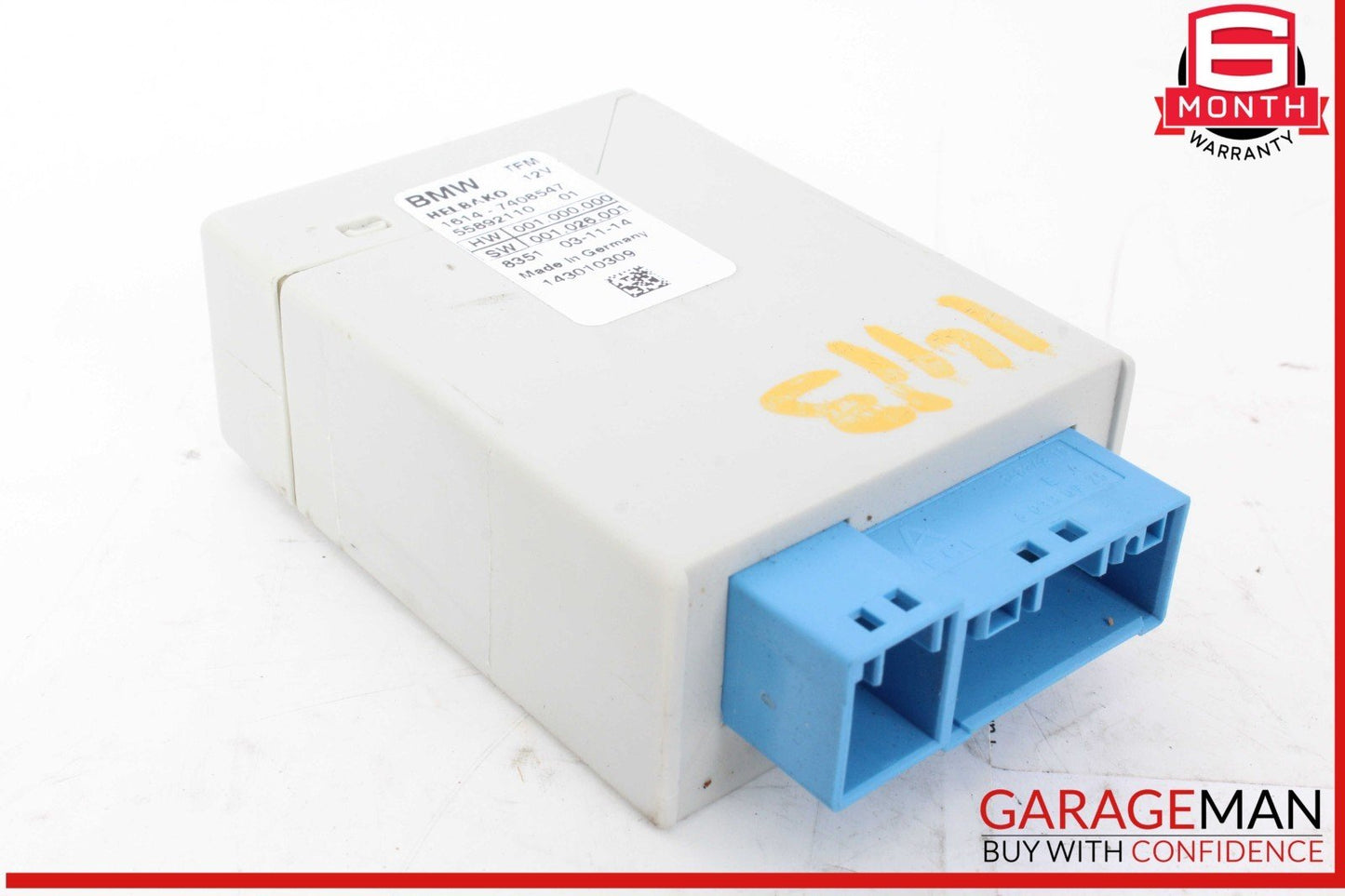 14-19 BMW i3 I01 Hybrid Power Steering Control Module Unit ECU 7408547 OEM