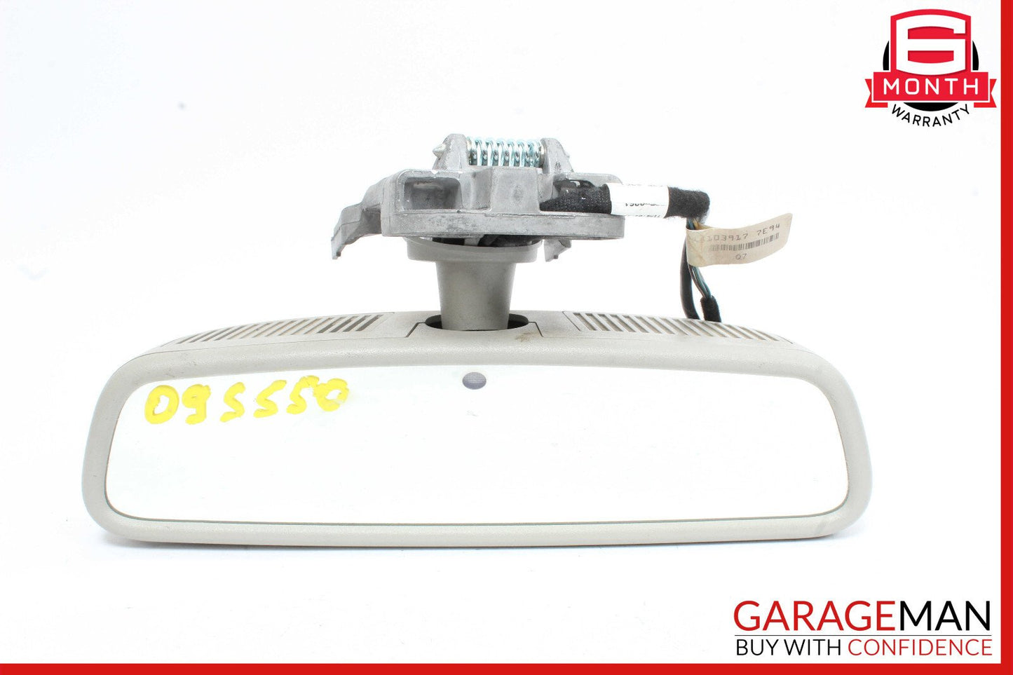 07-09 Mercedes W221 S550 S63 AMG S450 Interior Rear View Mirror Gray OEM