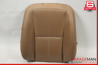 07-09 Mercedes W221 S450 S550 Front Right Top Upper Seat Cushion Cover Brown OEM