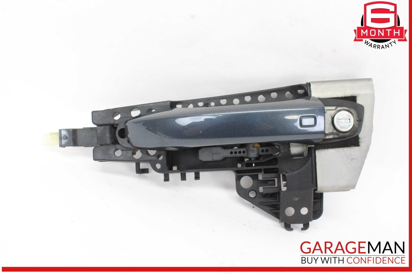 12-18 Audi A6 A7 Front Left Driver Side Exterior Door Handle Gray 4H1837885 OEM