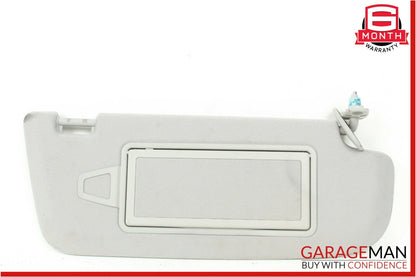 07-13 Mercedes S550 CL550 Front Right Sun Visor Sunvisor Shade Cover Gray Suede
