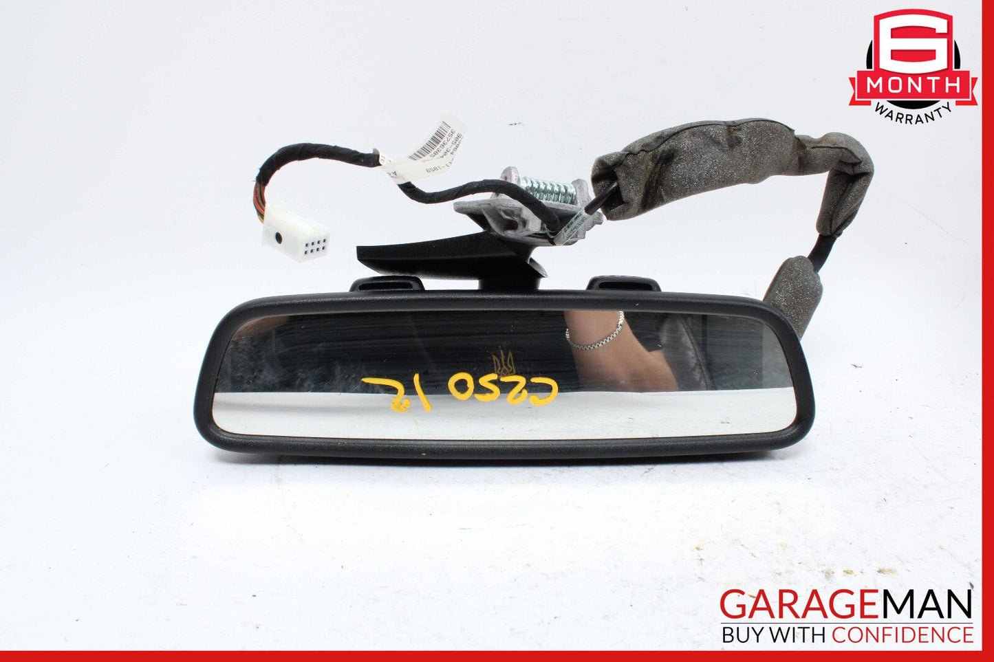 10-16 Mercedes W204 C250 E400 Interior Rear View Mirror Black OEM