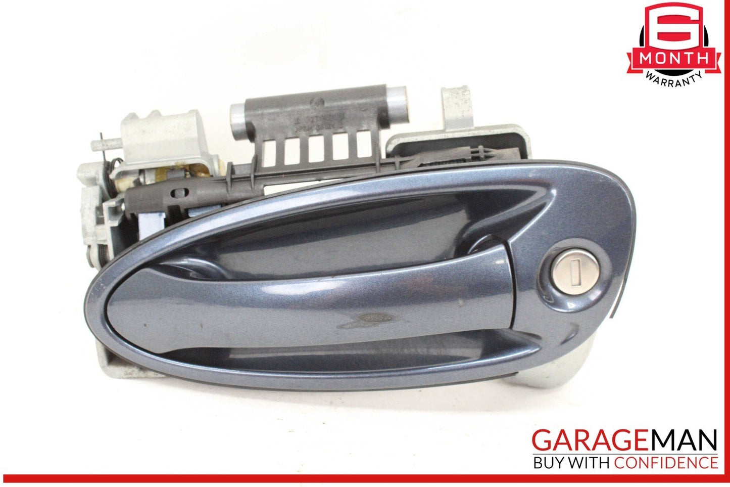 10-16 Porsche Panamera 970 Front Left Driver Side Exterior Door Handle Gray OEM