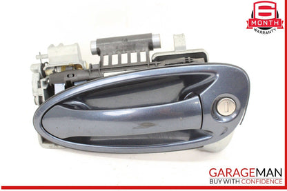 10-16 Porsche Panamera 970 Front Left Driver Side Exterior Door Handle Gray OEM