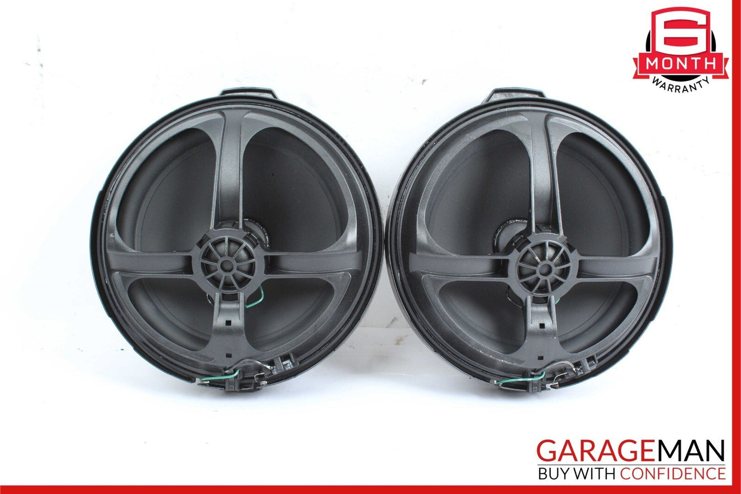 08-14 Mercedes W204 C250 Sedan Rear Left and Right Side Door Speaker Set of 2