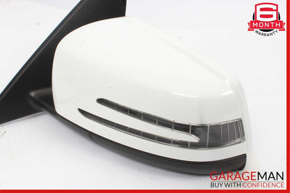 12-14 Mercedes W204 C250 Front Left Side Mirror Rear View Door Polar White
