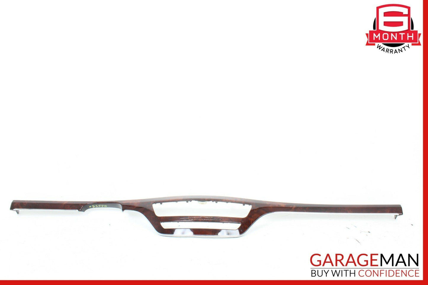 07-09 Mercedes W221 S550 Front Dashboard Trim Panel Cover Bezel Wood OEM
