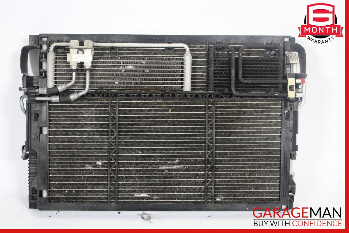 07-09 Mercedes W216 CL550 Engine Radiator AC A/C Cooling Condenser Assy