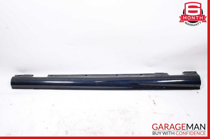 08-14 Mercedes W204 C280 AMG Sport Sedan Right Side Skirt Rocker Panel Blue