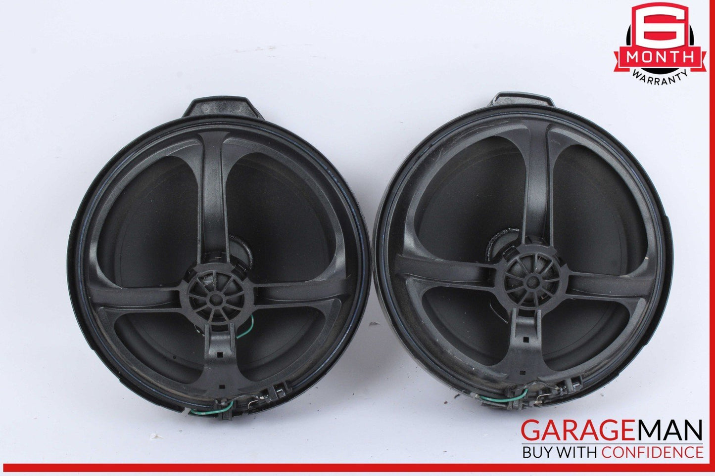 08-14 Mercedes X204 GLK250 Rear Left and Right Side Door Speaker Set of 2 OEM