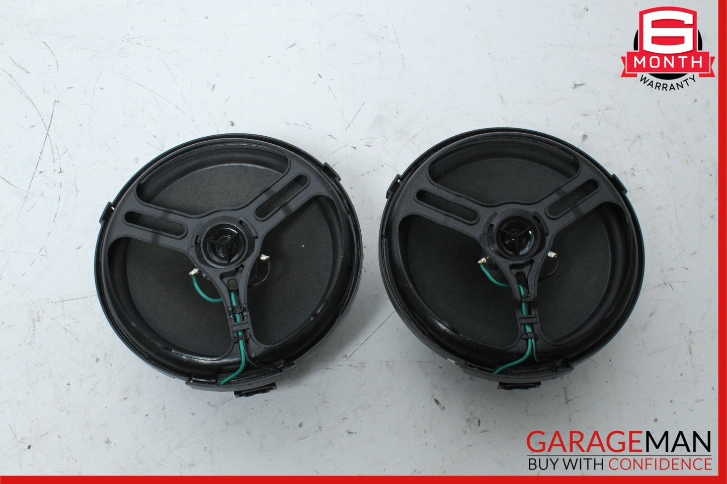 08-15 Mercedes W204 C350 GLK350 Rear Right & Left Door Sound Speakers Set of 2