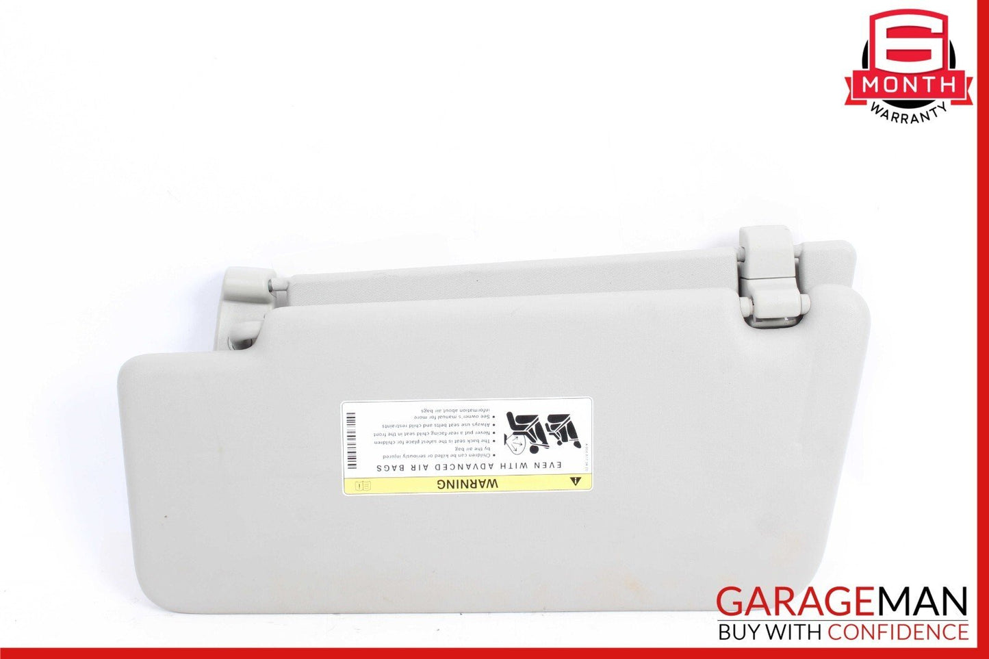 12-16 Mercedes X166 GL450 ML400 Sun Visor Sunvisor Right Passenger Side Gray OEM