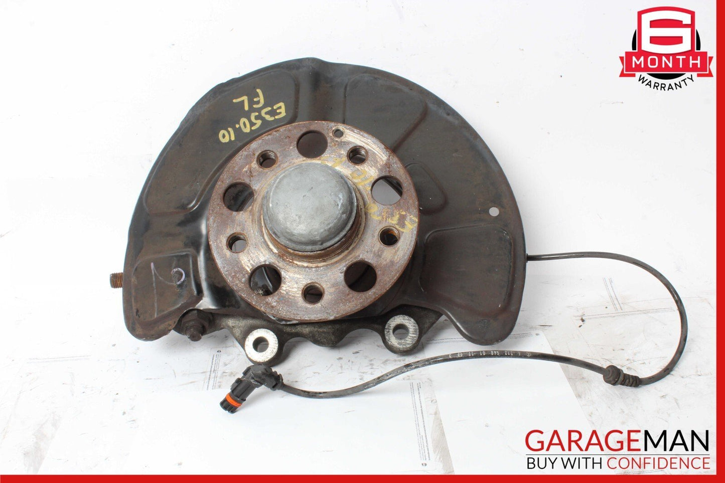 10-16 Mercedes W212 E350 Front Left Side Wheel Spindle Knuckle Hub Bearing OEM