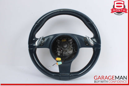 10-16 Porsche Panamera 970 / Cayenne Steering Wheel w/ Paddle Shifters Black OEM