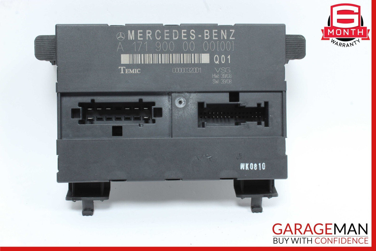 09-11 Mercedes R171 SLK300 SLK350 Convertible Roof Control Module Unit