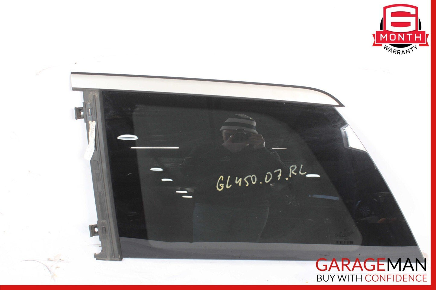 07-12 Mercedes X164 GL450 GL550 GL320 Rear Left Side Quarter Window Glass OEM