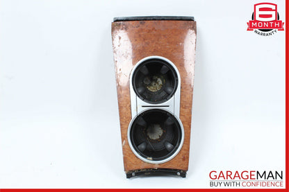 06-12 Mercedes W164 ML350 GL450 Center Console Cup Holder Compartment Wood OEM