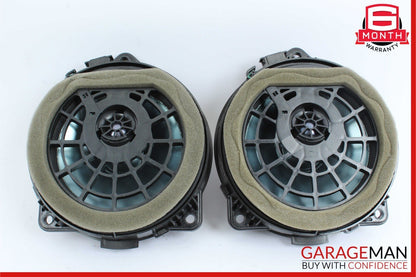03-09 Mercedes W209 CLK350 C350 Rear Door Audio Sound Speaker Set of 2 Pc OEM
