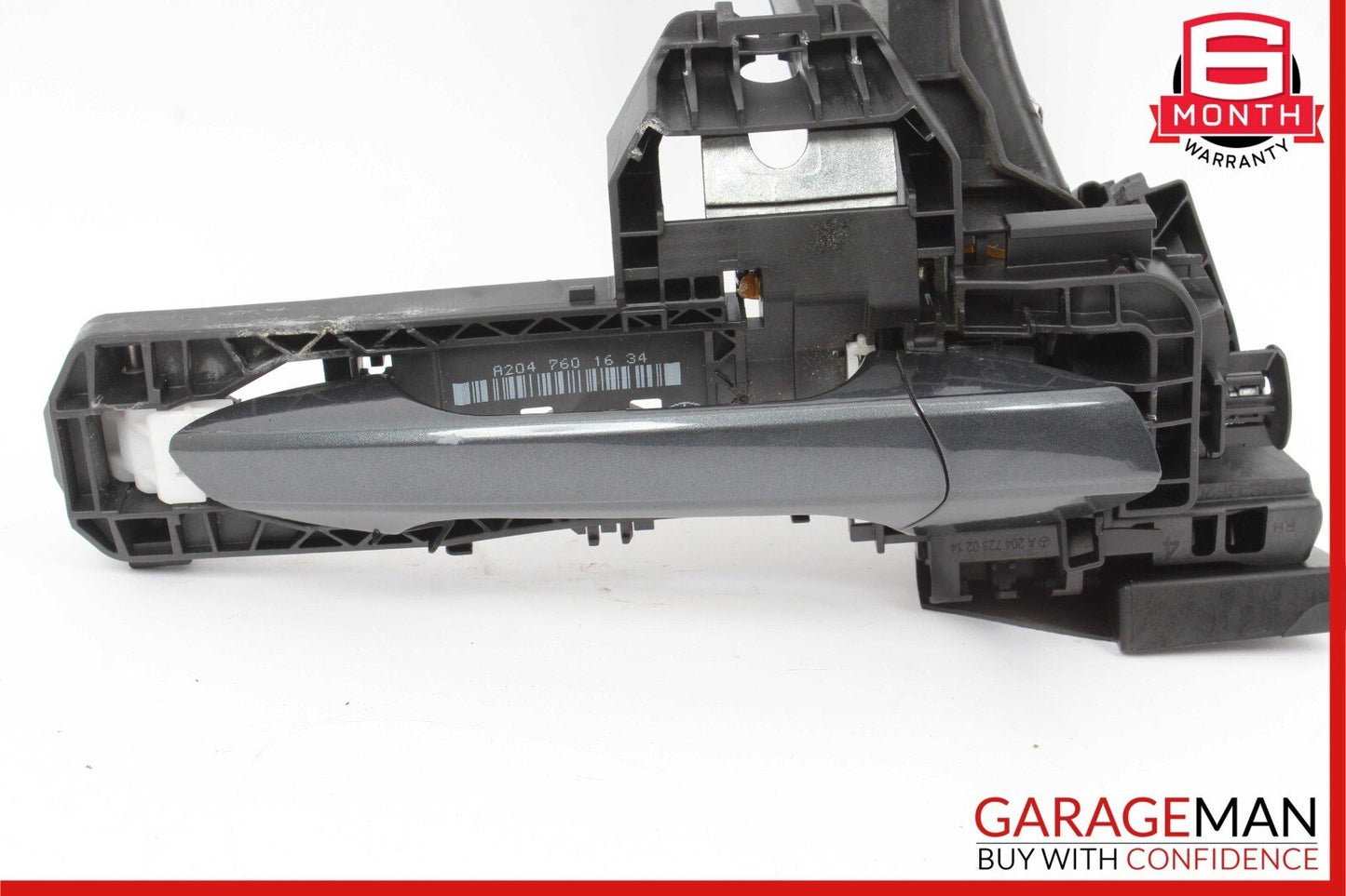 12-14 Mercedes W204 C250 Right Passenger Side Exterior Door Handle Tenorite Gray