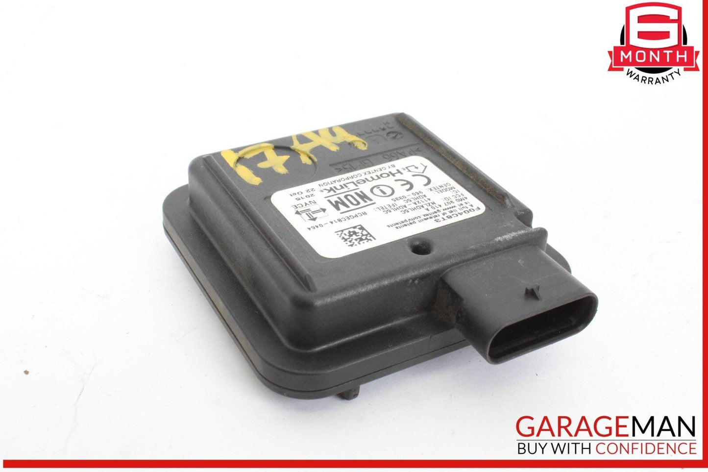 18-20 Audi Q5 Homelink Garage Door Opener Control Module Unit 4M0907410A OEM
