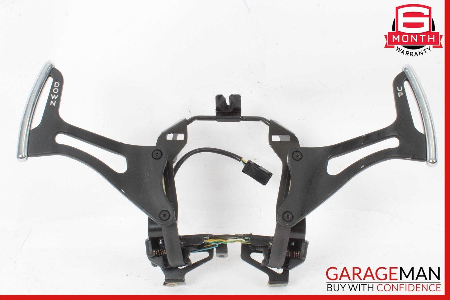 03-13 Maserati Quattroporte M139 Steering Wheel Paddle Shifters Set OEM