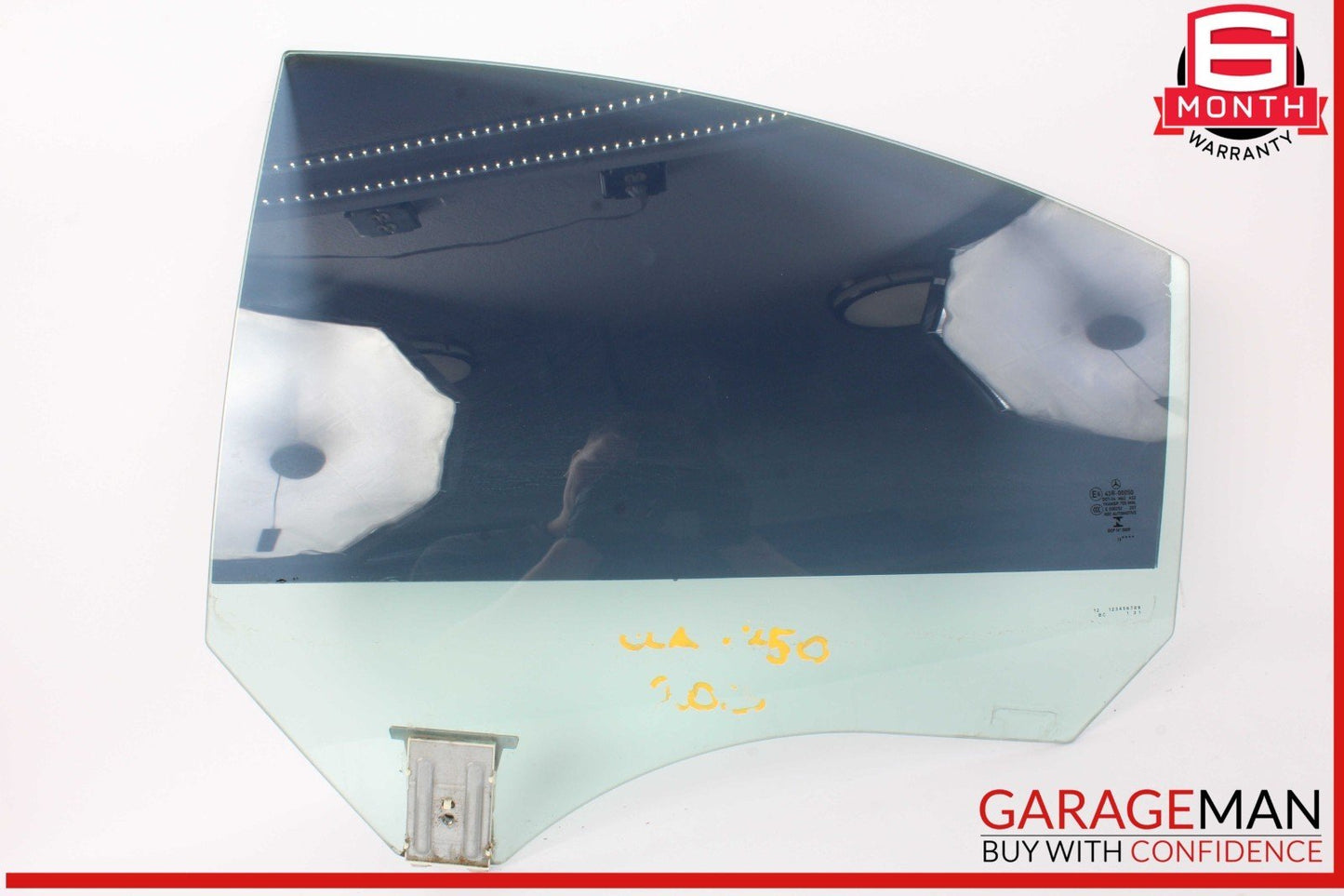 14-18 Mercedes W117 CLA250 Rear Left Driver Side Door Window Glass OEM