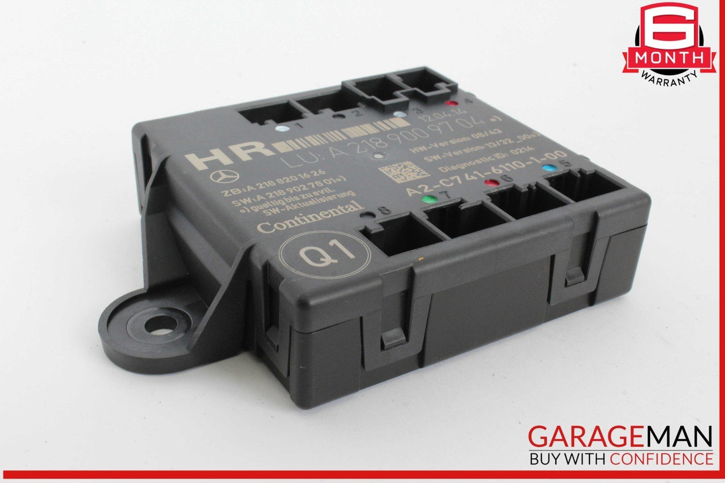 08-18 Mercedes W212 E350 Rear Right Passenger Side Door Control Module Unit OEM