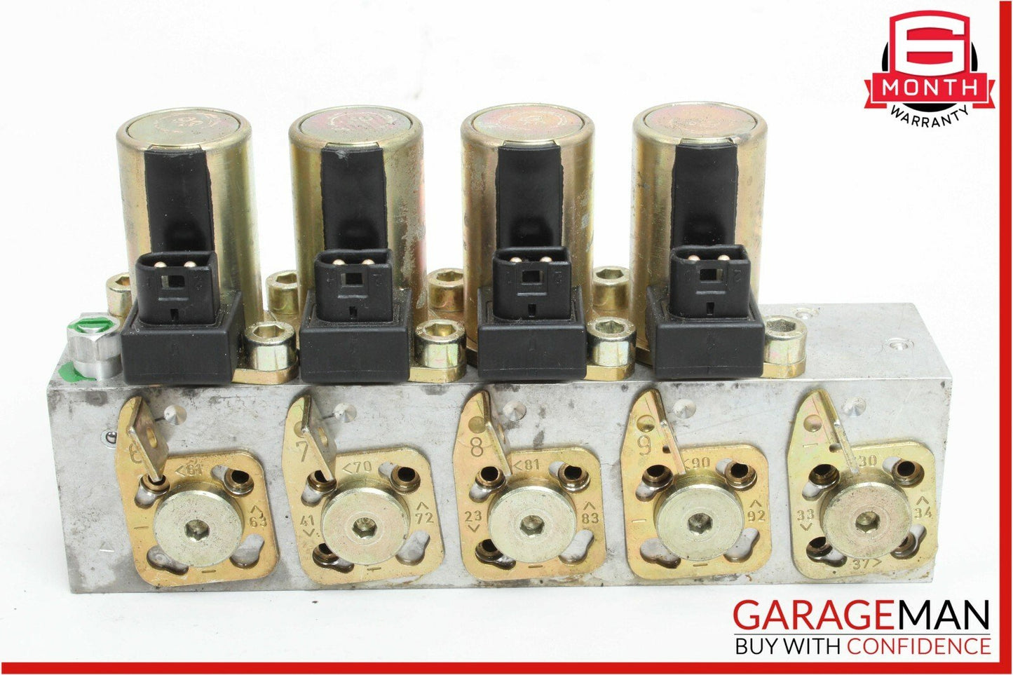 90-02 Mercedes R129 300SL SL500 Top Hydraulic Valve Block Solenoid Left Side OEM