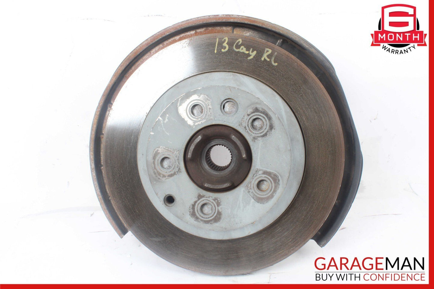 11-18 Porsche Cayenne 958 S Rear Left Driver Side Wheel Spindle Knuckle Hub OEM