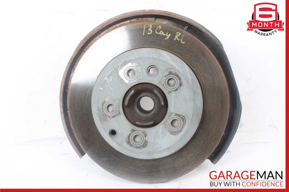 11-18 Porsche Cayenne 958 S Rear Left Driver Side Wheel Spindle Knuckle Hub OEM