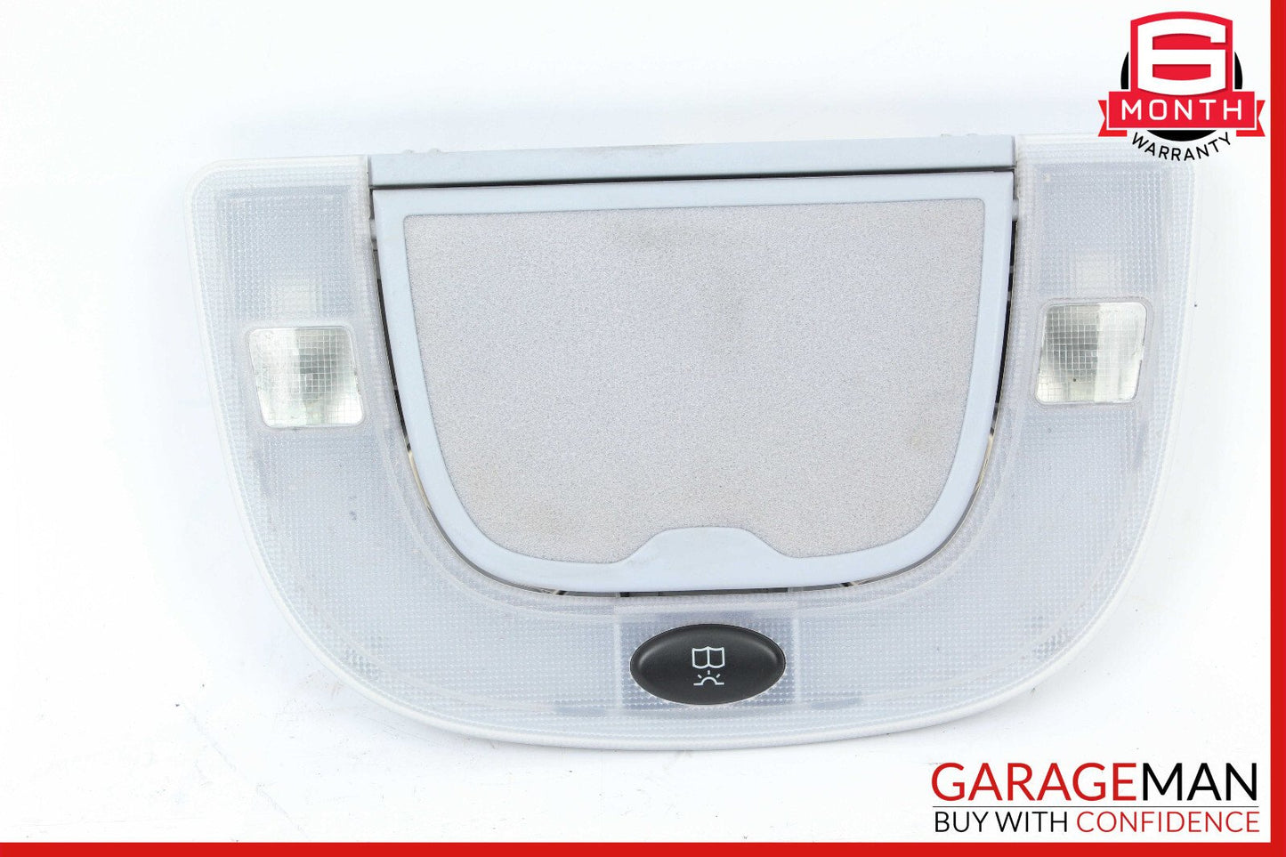 00-06 Mercedes W220 S430 S500 Left or Right Rear Dome Light Mirror Gray OEM