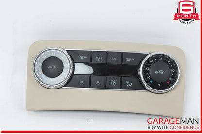 12-14 Mercedes W204 C250 C63 AMG C300 AC A/C Heater Climate Control w/ Trim OEM