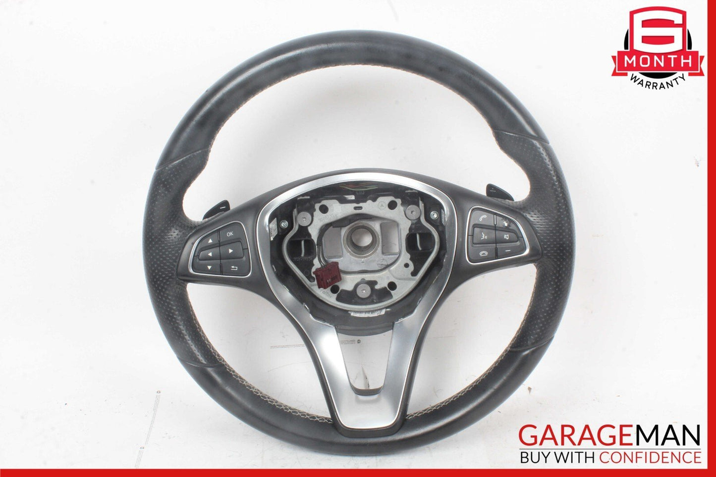 14-20 Mercedes W117 CLA250 GLA250 Steering Wheel w/ Paddle Shifters OEM