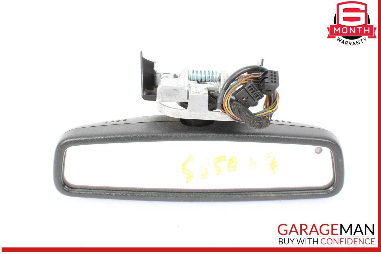 07-09 Mercedes W221 S550 S63 AMG S600 Interior Rear View Mirror Gray OEM