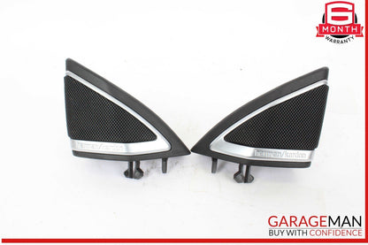 12-18 Mercedes W218 CLS550 Left and Right Side Door Tweeter Speaker Black OEM