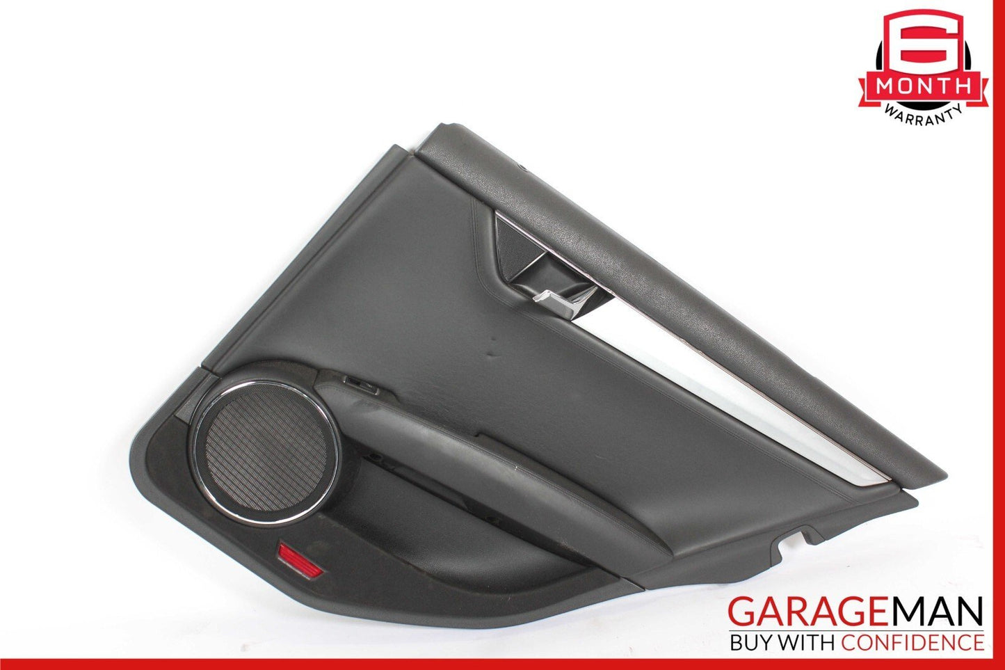 08-14 Mercedes W204 C300 C63 AMG Sedan Rear Right Interior Door Trim Panel Black