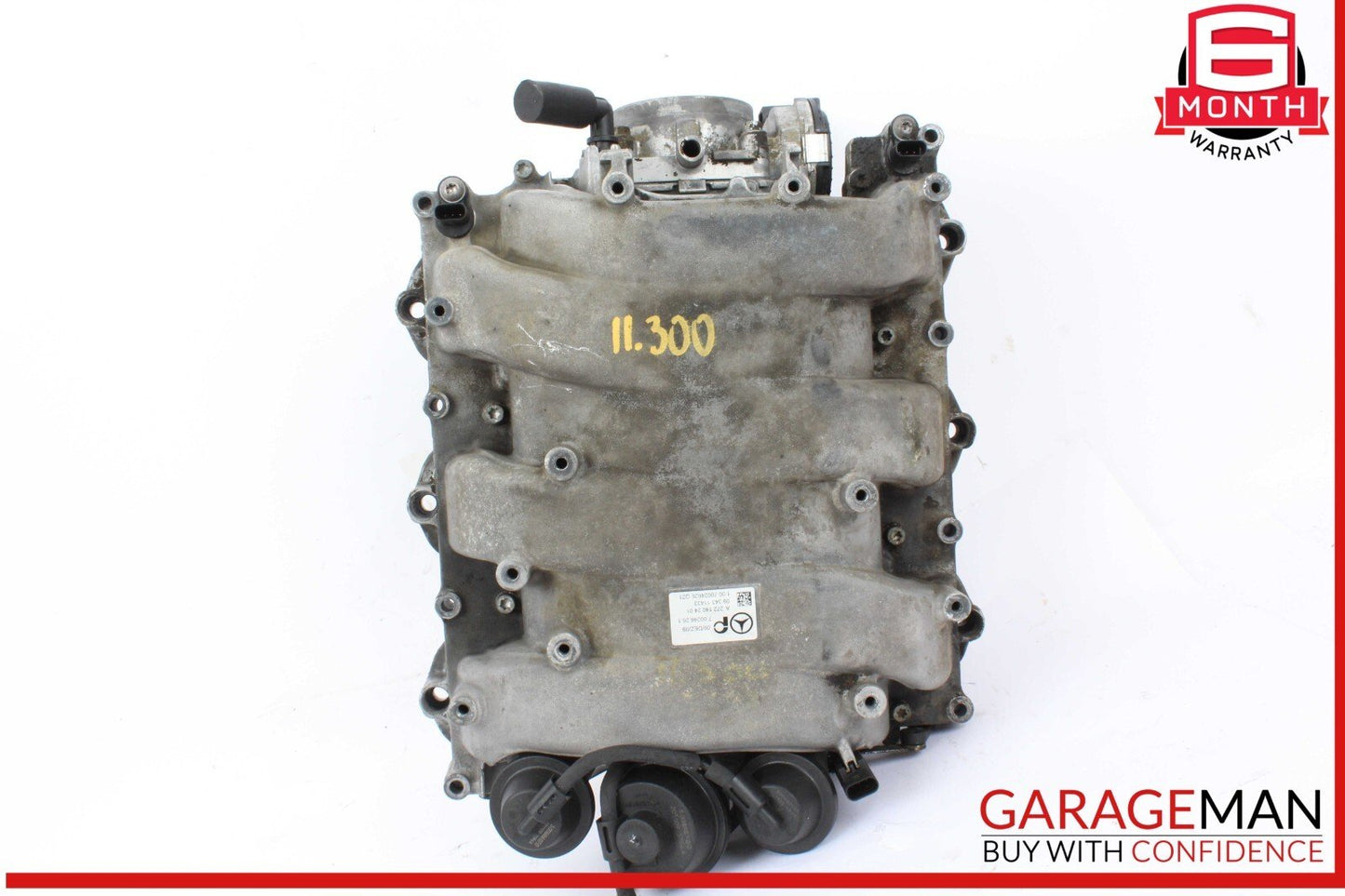 05-13 Mercedes W204 C300 E350 ML350 M272 Engine Motor Air Intake Manifold OEM